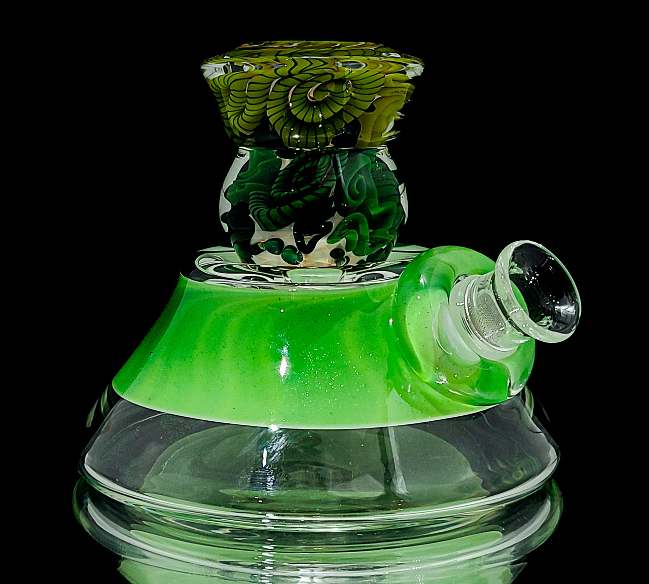 Custom Duff Jar #6 for storing spent herb